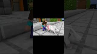 Monster School   Hey! The Giant Dog, What's Wrong With You   Minecraft Animation   8of22