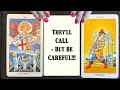 OH NO!!! 😱 📞 They'll CALL YOU - BUT *DON'T* FALL FOR IT!!! ⛔ 🔮 Tarot Reading