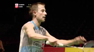 R64 (Day 2) - MS - R.Ouseph vs. P.Gade - Yonex BWF World Champs '11