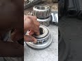 how to check bearing after cleaning isuzu FTR truck shot video viral