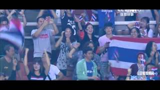 Adisak Kraisorn Amazing volley goal Thailand U23 VS China U21 2014 Asian Games