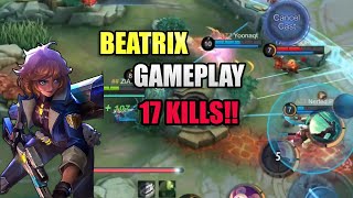 INSANE BEATRIX GAMEPLAY | MOBILE LEGENDS