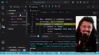 loop control keywords in python