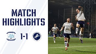 Highlights | PNE 1-1 Millwall