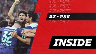 Players & fans go WILD after goals 🤪, tunnel footage 🗣👏 & more! | INSIDE AZ - PSV