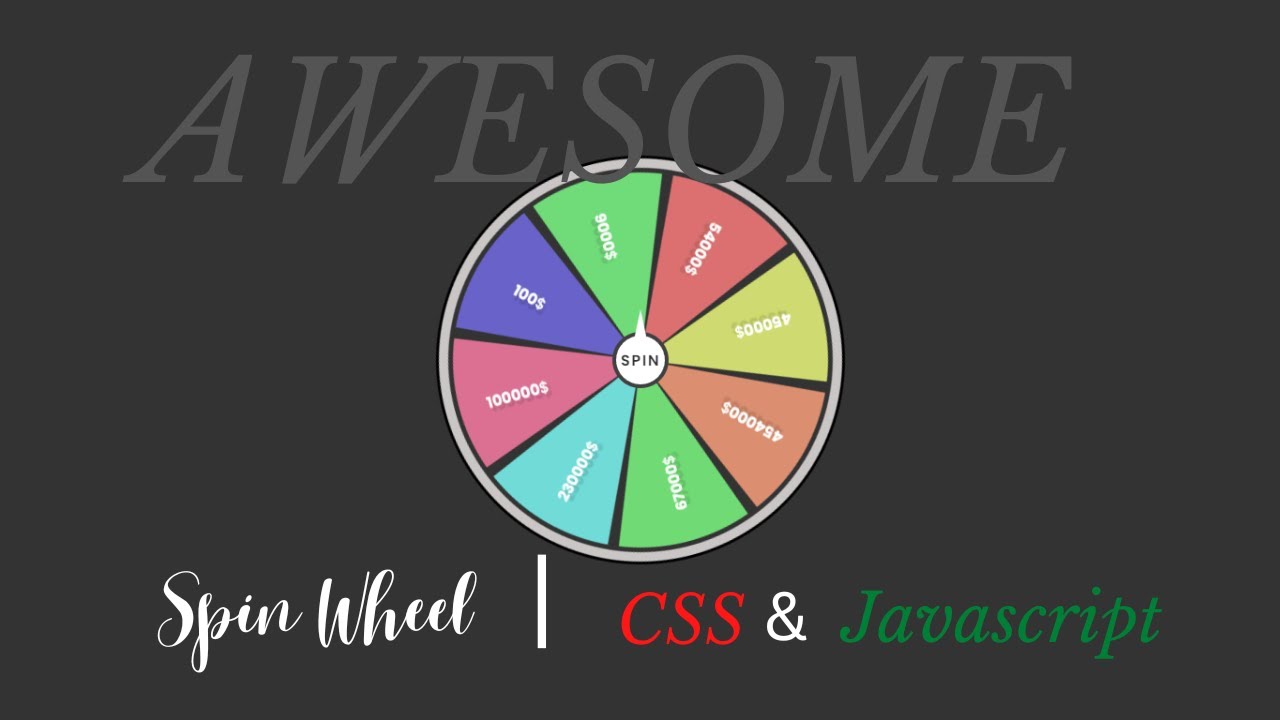 Responsive Spin Wheel Html At Maria Spillman Blog