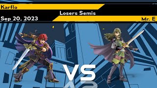 Xeno310 L.Semis - Karflo (Roy) vs Mr. E (Lucina) - Smash Ultimate