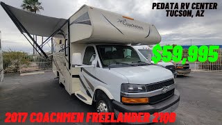 2017 Coachmen Freelander 21QB Video Walkthrough! Only 9800 miles! $59,995 SOLD!