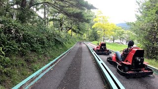 【4K60P】中部最長 1300m ゴーカート！ 池の平ファミリーランド アドベンチャーカート / Adventure Go Kart at Nagano Ikenotaira Familyland