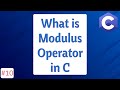 What is Modulus Operator in C | CoderisLive