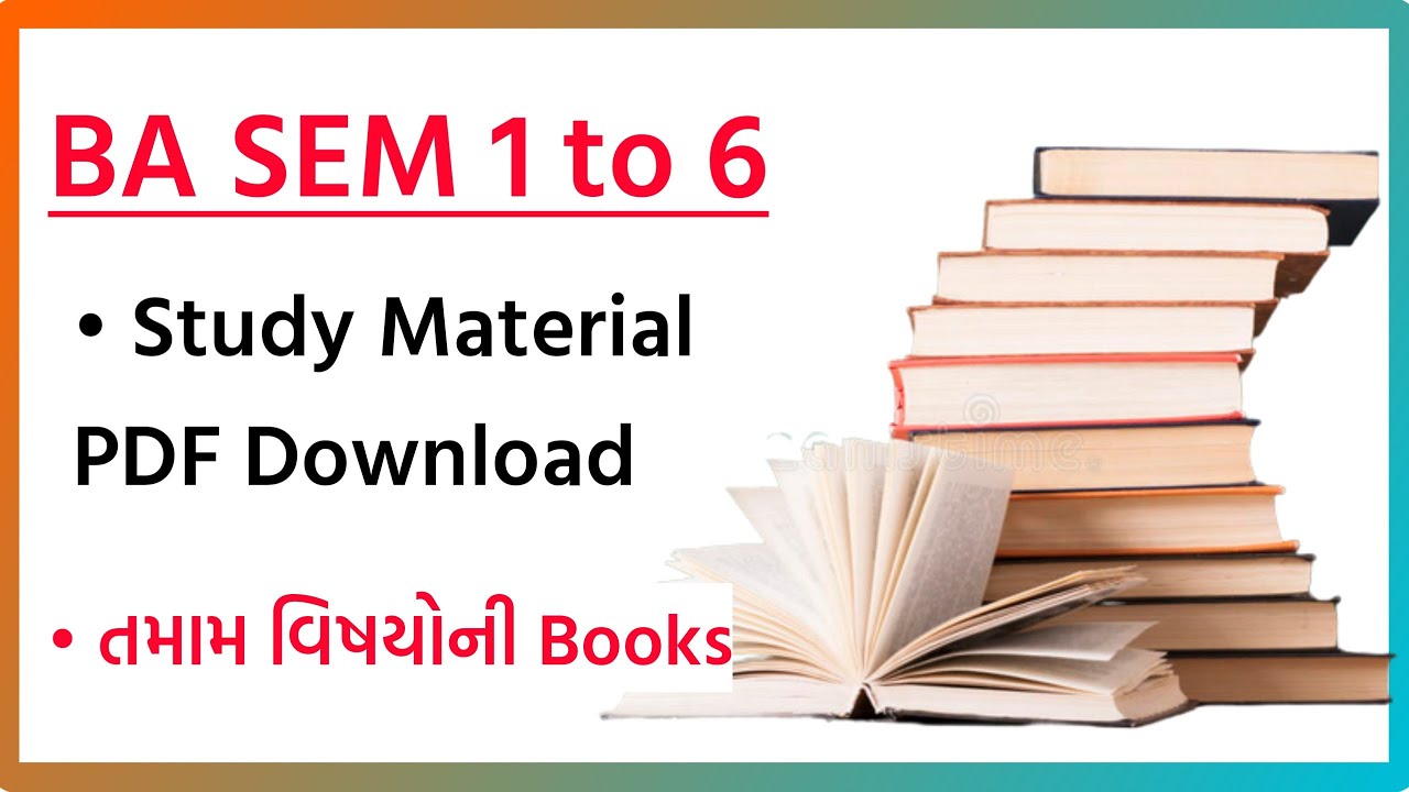 BA All Subjects Study Materials PDF || SEMESTER 1 To 6 || Study ...