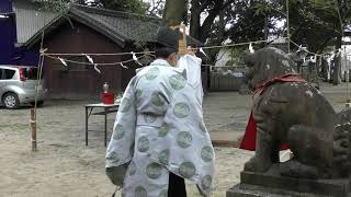 松原神社　湯立神事　2021－3－13