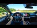 New Seat Leon FR 2021 - POV test drive & REVIEW (1.5 eTSI 150 HP DSG)