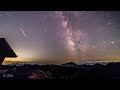 【2kタイムラプス】上武山地に浮かぶ夏の銀河　 2k time lapse the summer milky way over the jyobu mountain district