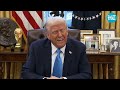 live donald trump issues most explosive warning to iran threatens obliteration u0026 maximum pressure