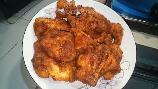 Fried Chicken Marinated in Cheese Powder #cooking #friedchicken