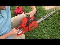 easy how to start a husqvarna chainsaw chainsaw basics 101 for beginners