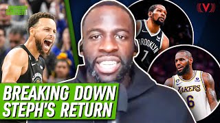 Dray on Steph Curry's return, Kevin Durant's injury & LeBron's Lakers comments | Draymond Green Show