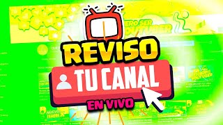 👉Revisando canales de Suscriptores EN VIVO + SORTEOS + CONSEJOS para CRECER en YouTube