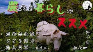 農ある暮らしのススメ【岩手県普代村】