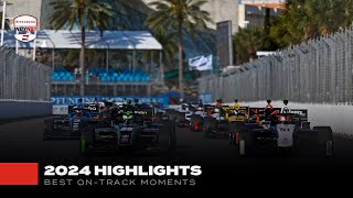 2024 Highlights | Best On-Track Moments | INDY NXT by Firestone