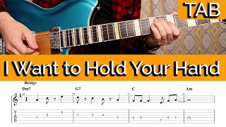 I Want to Hold Your Hand  - Guitar Tab (The Beatles)