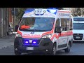 [NEW] 2X Ambulanza P.A. AVAS Presila in emergenza - Italian brand new ambulance responding code 3