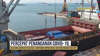 Percepat Penanganan COVID-19, BC Kendari Fasilitasi 3 Kontainer APD