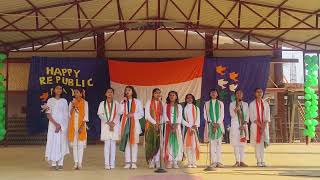 Patriotic Song 🇮🇳- Tumko Naman By Class 6th Girls 2025🇮🇳