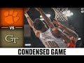 Clemson vs. Georgia Tech Condensed Game | 2022-23 ACC Men’s Basketball