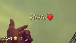 💓Papa💓 Emotional whatsapp video || Best Old Hindi  Ringtone 💓|fathers status Romantic Song| Download