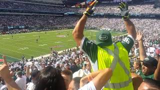 RescueMan Leads J-E-T-S...JETS! JETS! JETS! chant