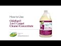 How to Use OdoBan® 3-n-1 Carpet Cleaner Concentrate