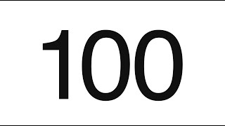 100 Seconds Timer - from 100 to 0 Countdown Timer #timer #countdown #100seconds