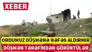 Düşmən Tərəfindən Çəkilən Video Əsgərlərimiz Düşməni Darmadağın Edir Nəfəs Aldırmır