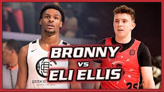 Bronny James is AUTOMATIC From 3 vs Eli Ellis! Full Game Highlights CBC vs City Reapers 🔥