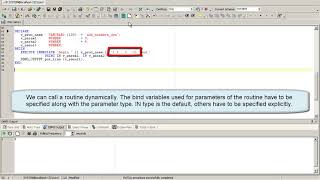 PL/SQL Oracle Tutorial - Dynamic SQL and Transactions - PL/SQL for beginners (Lesson 7)