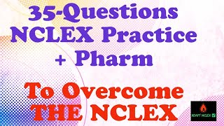 NCLEX Practice Questions for the NCLEX Review | NCLEX on the NCLEX REVIEW | Pharm on the NCLEX