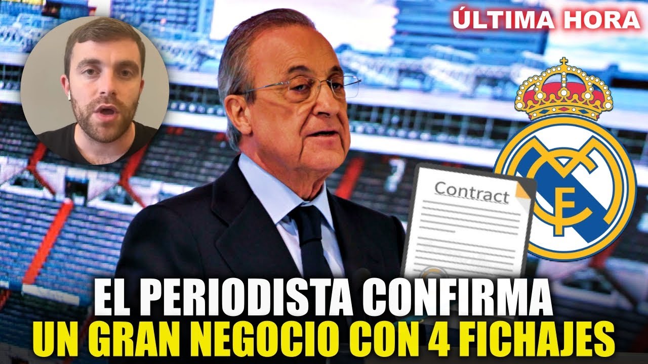 ¡ÚLTIMO MINUTO! ¡4 FICHAJES! ¡CONFIRMADO POR FABRIZIO ROMANO! ¡NOTICIAS ...