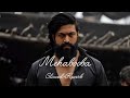 Mehabooba | (Slowed+Reverb) #yash #kgf #kgfchapter2 #kgf3 #youtube #mrtstudio