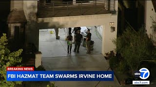 FBI hazmat team descends on home in Orange County gated community