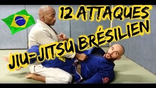 12 soumissions et enchainements depuis la garde fermée! Technique jiu-jitsu brésilien jjb