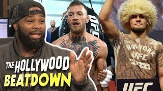 Tyron Woodley Is Caught Between Conor McGregor vs Khabib | The Hollywood Beatdown