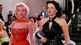 [Iconic] Marilyn Monroe & Jane Russell IN🎬Gentlemen Prefer Blondes (1953)🎥Director: Howard Hawks |HQ
