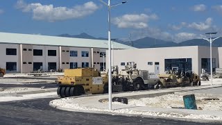 Asphalt Paving In And Out The Morant Bay Urban Center For Deadline