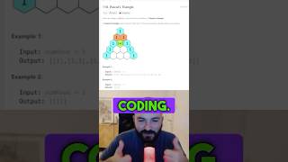 60 seconds Challenge - LeetCode Challenge - Pascal's Triangle