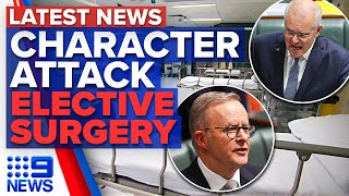 Morrison and Albanese face off, Victoria’s elective surgery plan | 9 News Australia
