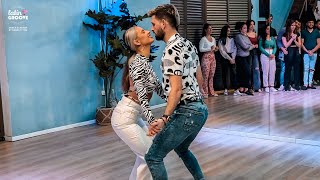 Bebere - Grupo Extra | Daniel y Tom Bachata Dancing