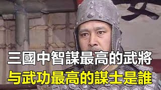 三國中此人被評為“武將中智謀最高，謀士中武功最高”，他是誰#三國