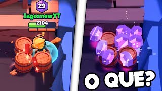 O QUE ACONTECEU?? AS GEMAS FICARAM PRESAS!! - BRAWL STARS